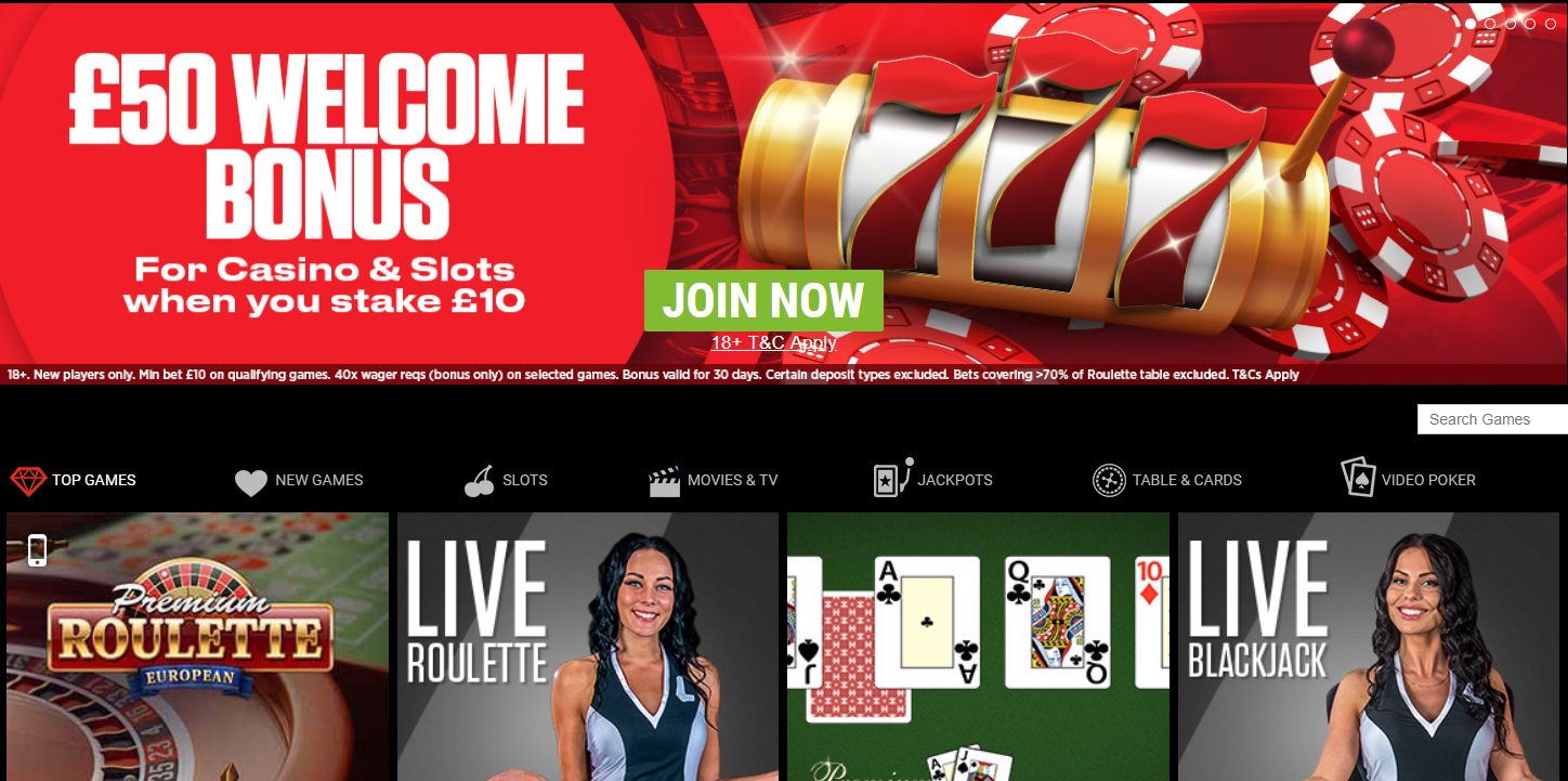 Ladbrokes Casino Live Games